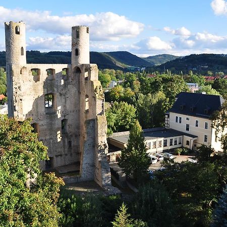 Hotel Am Hohen Schwarm Saalfeld Saale Екстер'єр фото